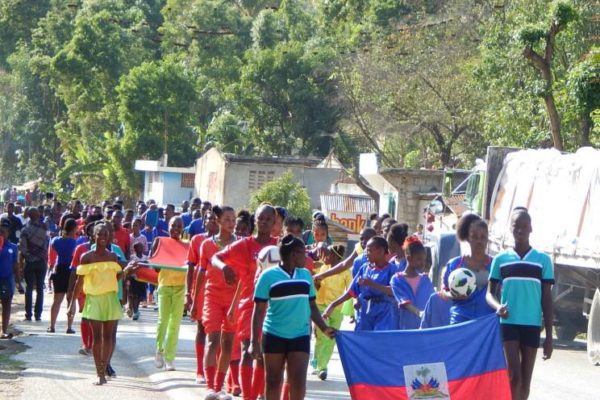 soccer, football, children league, Haiti